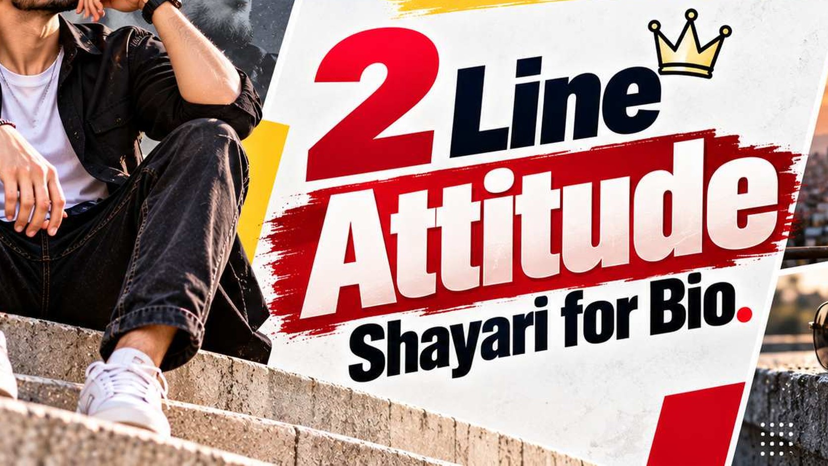 2 Line Attitude Shayari for Bio