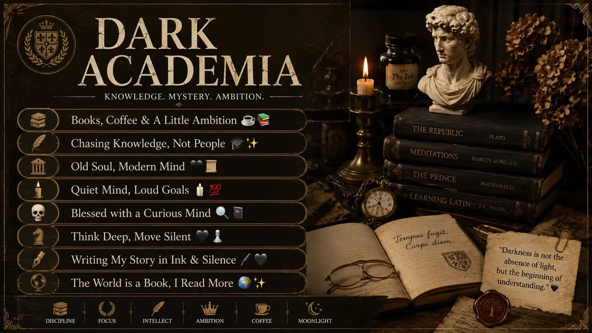Dark Academia bio
