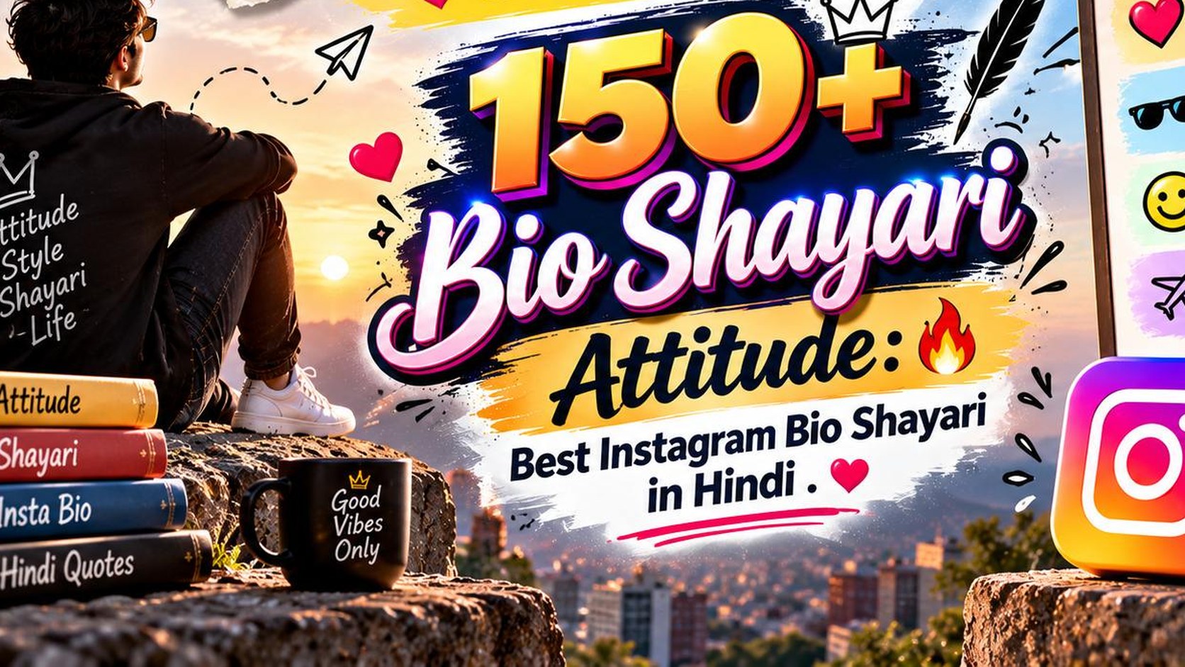 bio shayari attitude