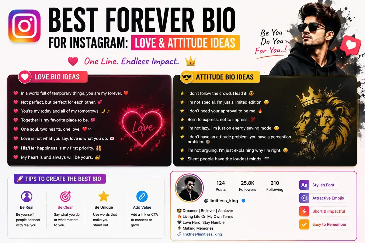 forever bio for instagram