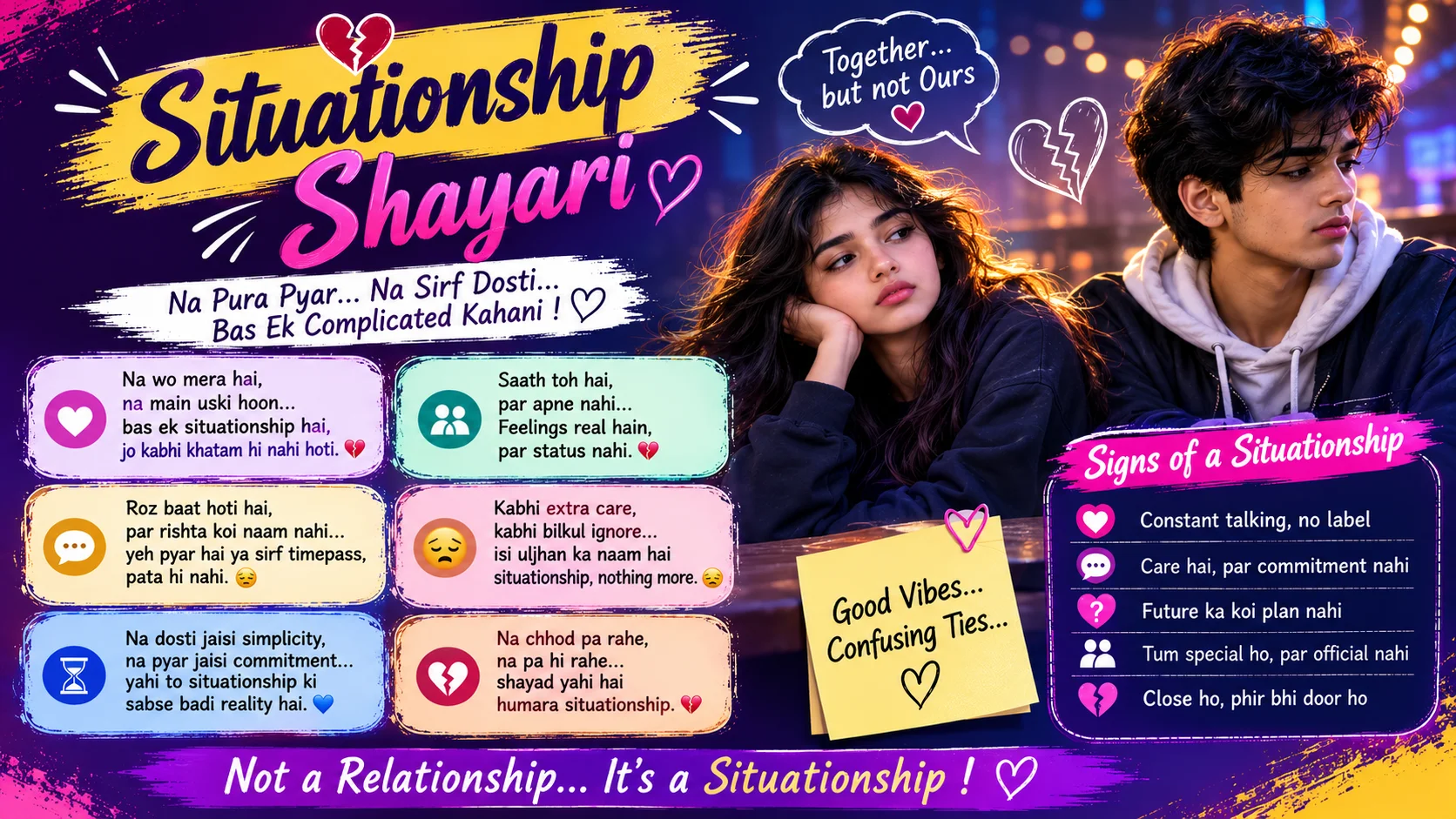 Situationship Shayari