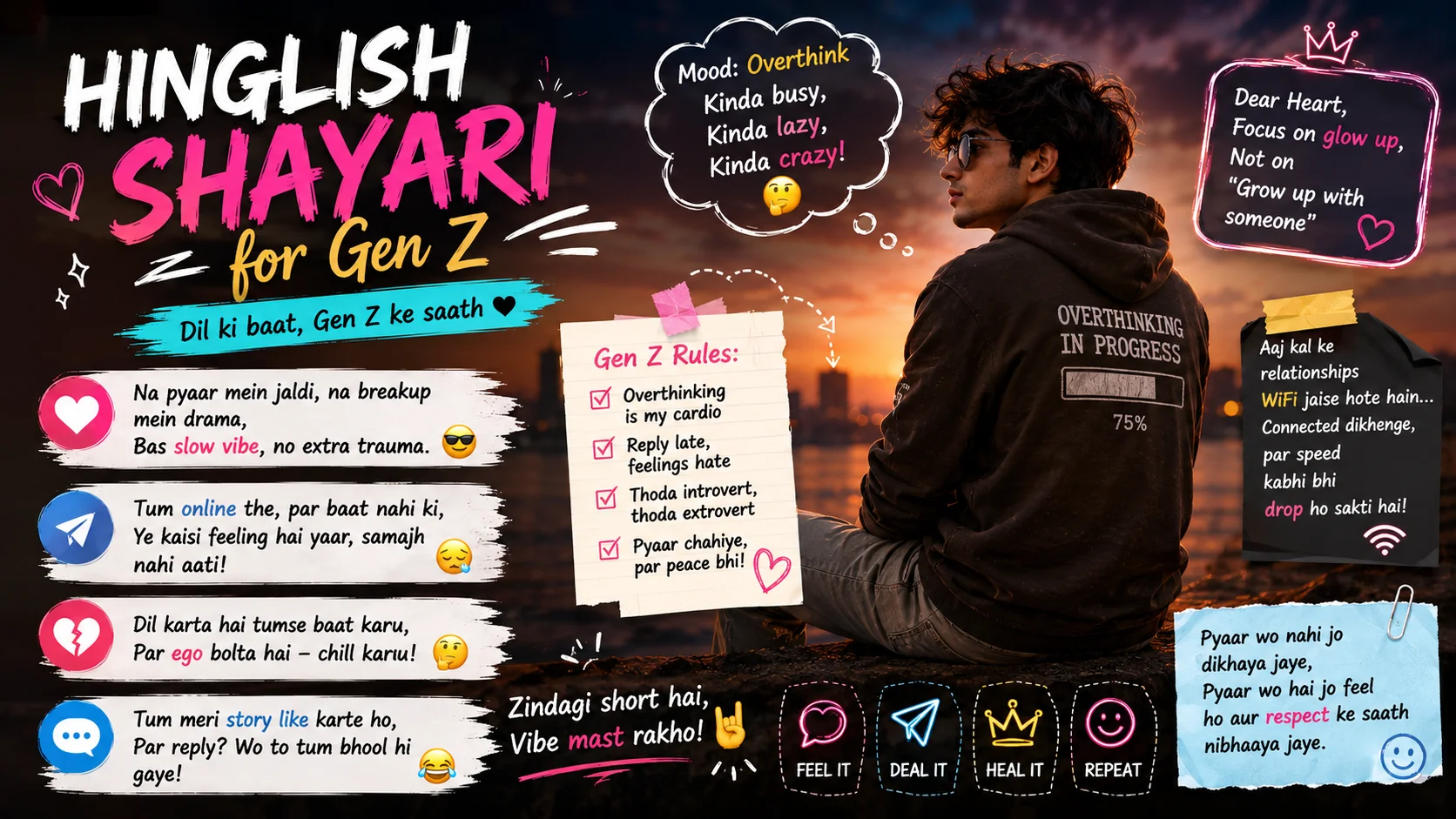 Hinglish Shayari for Gen Z